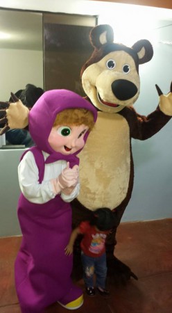 Mascotte Masha e Orso